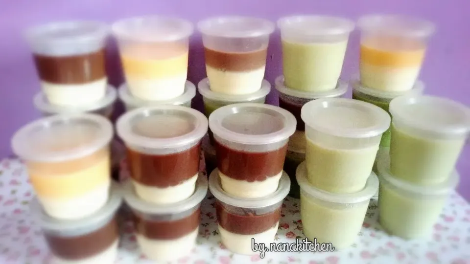 pudding cup by.nanakitchen|nana kitchenさん