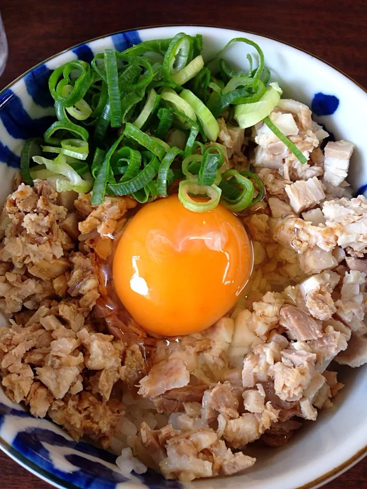 チャー玉丼|伍龍やすさん