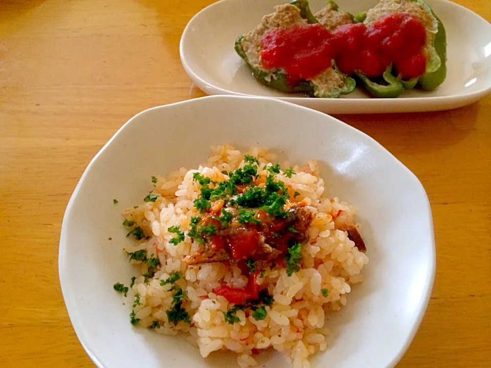 naomiさんの料理 生トマトで炊き込みご飯|みきおさん