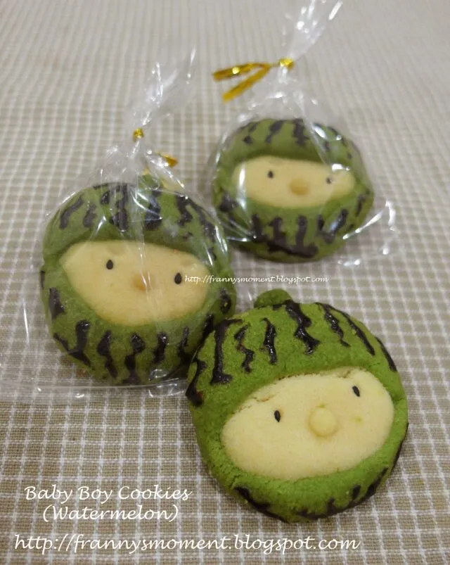 Watermelon boy cookies|Frannyさん