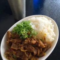 Snapdishの料理写真:思いっきり和のカレー❗️|satoshiさん