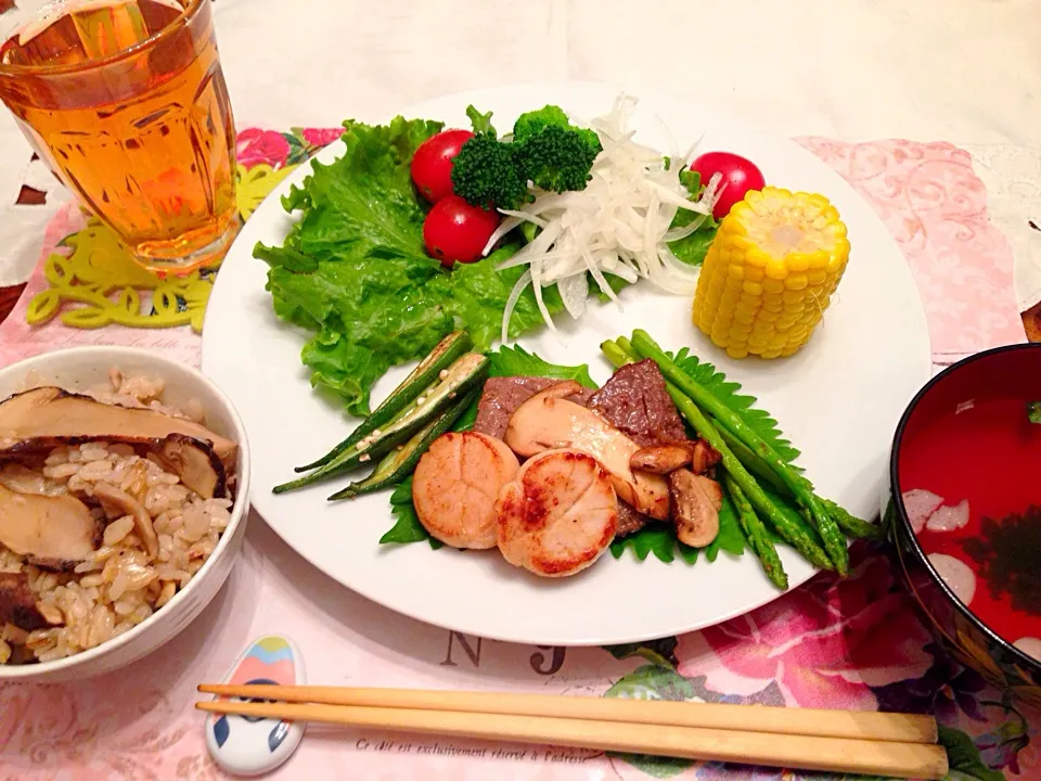 今日の晩御飯♡|ちゃたままさん