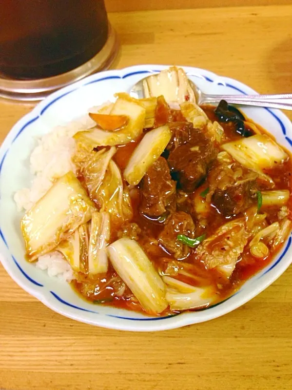 華降餐館の四川牛肉丼＠横浜 伊勢佐木長者町|Yasuhiro Koikeさん