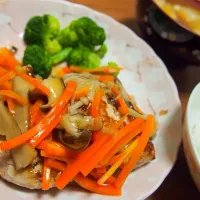 豆腐ハンバーグ野菜あんかけ|andmiさん