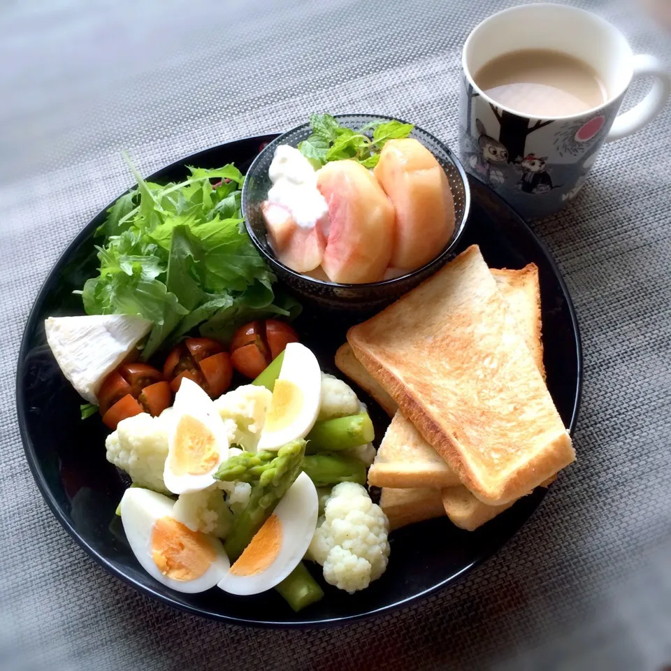 今日の朝ごはん|ぺんぎんさん