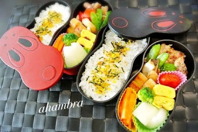 ご飯が多い！とクレーム来そうなお弁当〜^_^;|alhambraさん