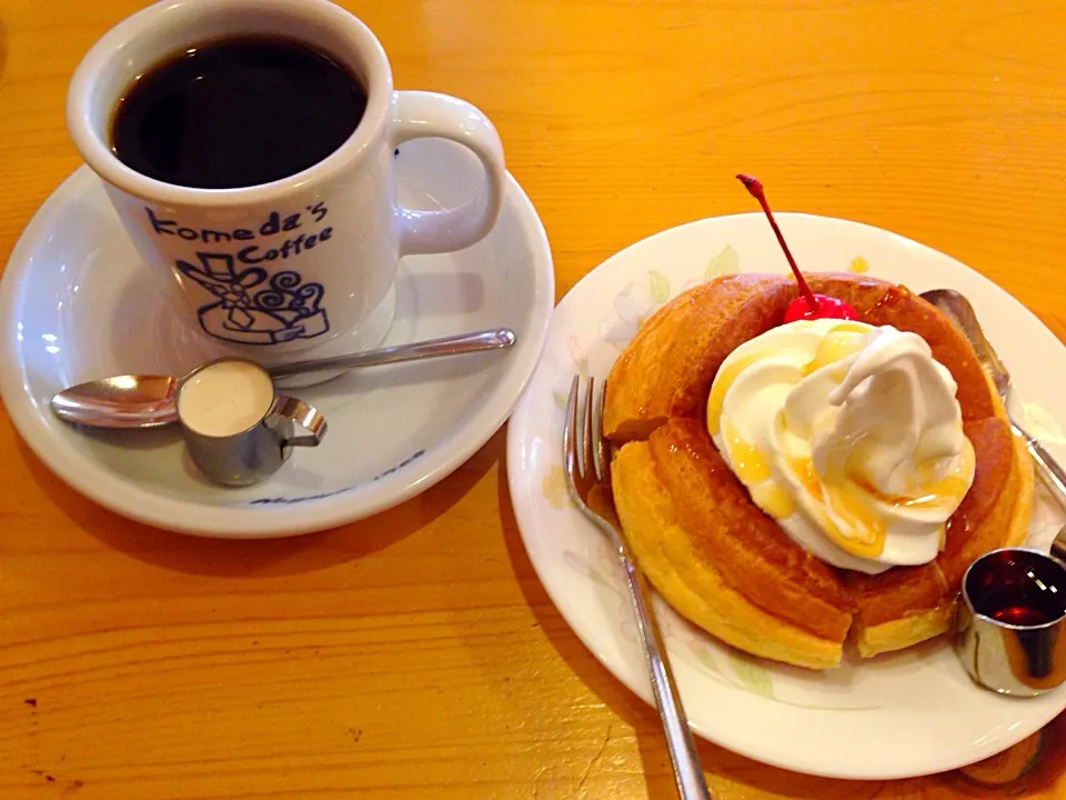 コメダ珈琲 コーヒーとミニシロノワール|あっこぷーさん