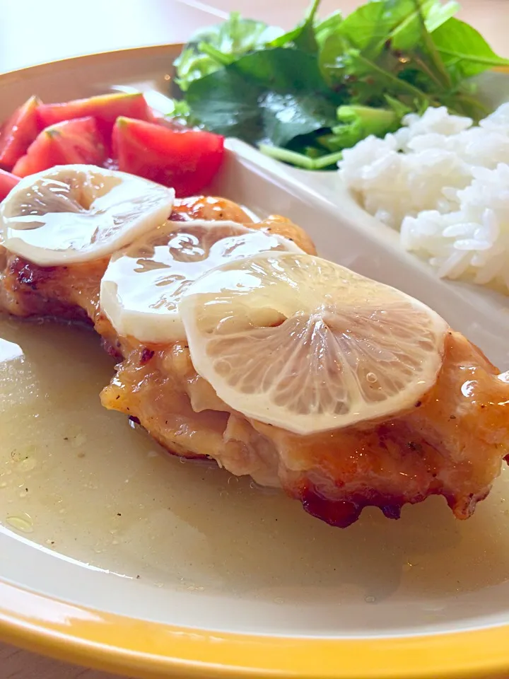 無水鍋(R) 公式アカウントさんの料理 鶏肉のレモンソース焼き|zenさん