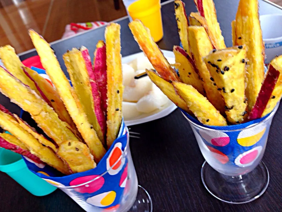 Simple stick sweet potatoes|viviさん