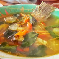 The art of Indonesia food, Pindang Ikan Gurame @Cikini, Jakarta, Indonesia
With lots of chilies, ginger and small star fruits, makes the brooth taste HOT and So|Fanny 🌸さん