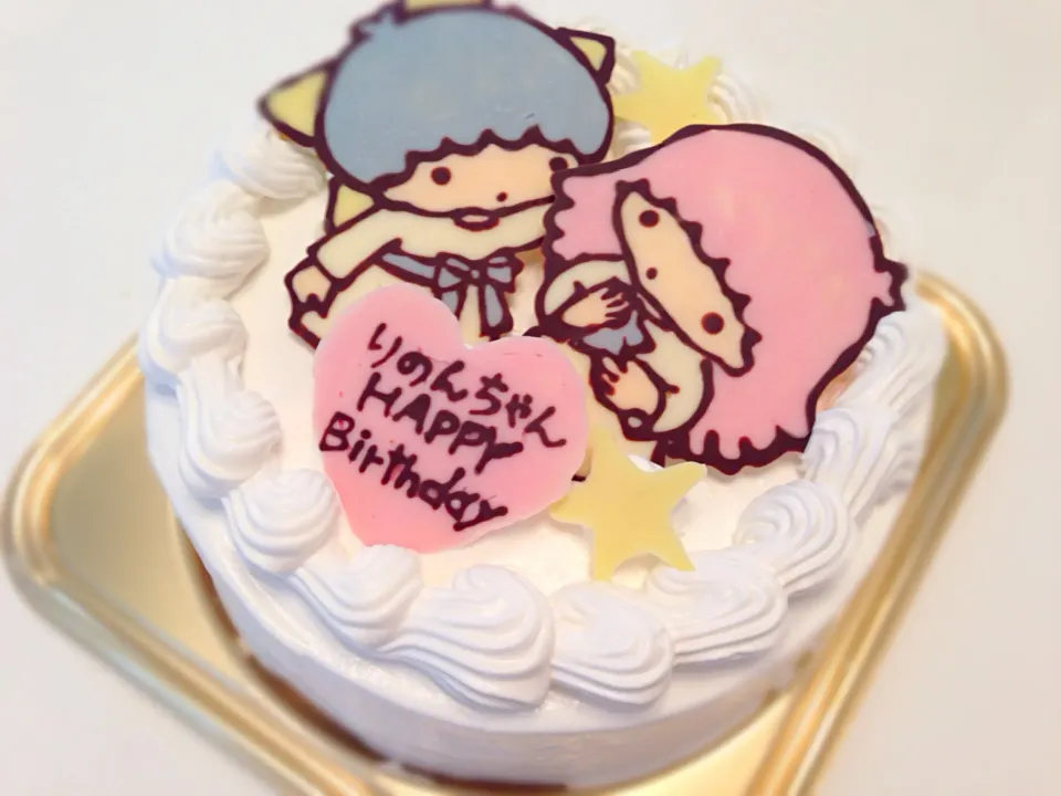 娘の誕生日ケーキ♪キキララ仕様(^^)|dollyfaithさん