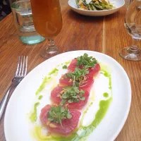 Snapdishの料理写真:Tuna crudo|flavrprofilegrlさん