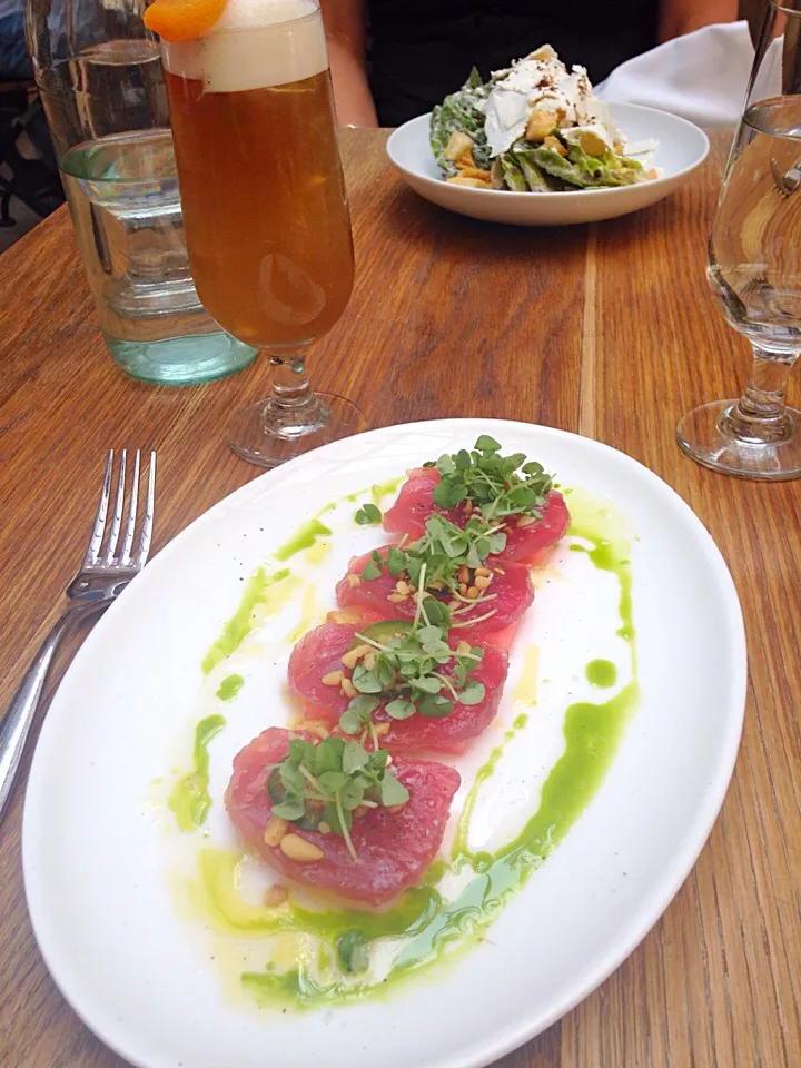 Snapdishの料理写真:Tuna crudo|flavrprofilegrlさん