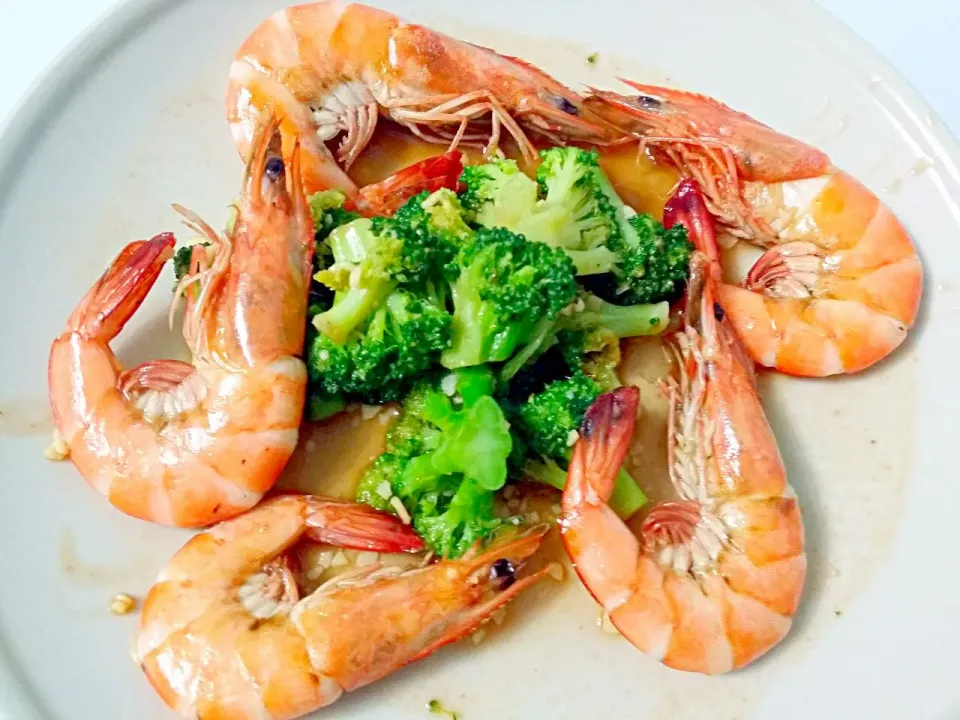 Broccoli & Prawns|🌷lynnlicious🌷さん