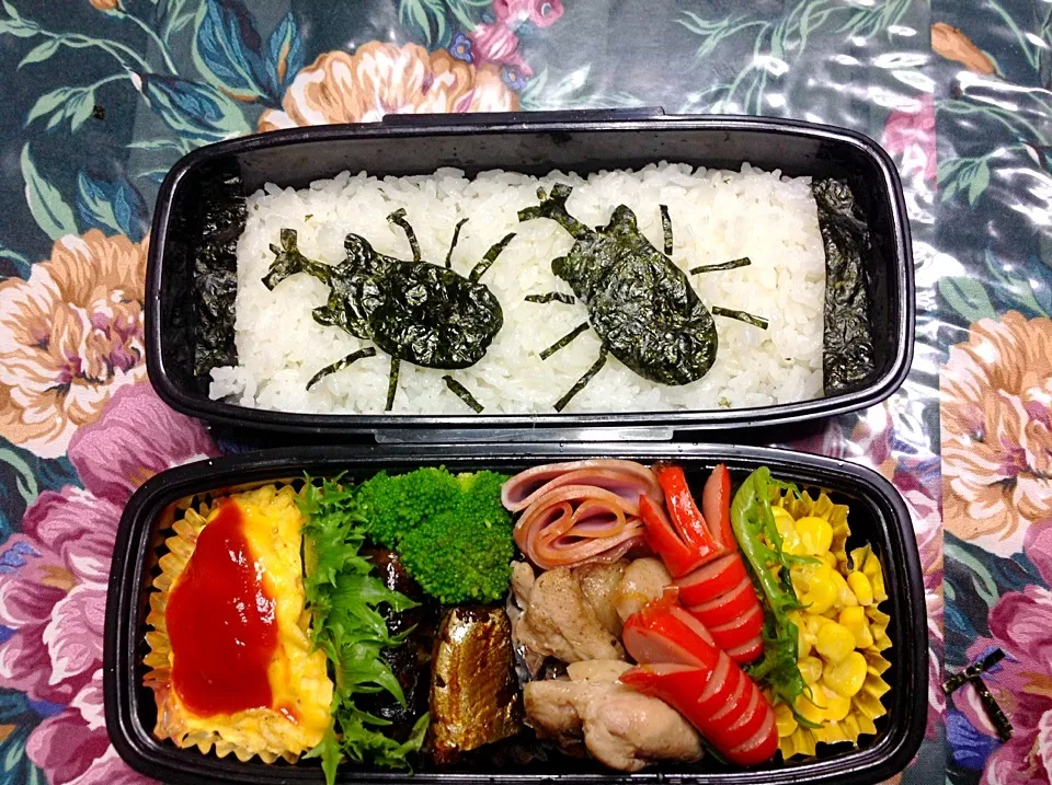 昆虫弁当|みーこさん