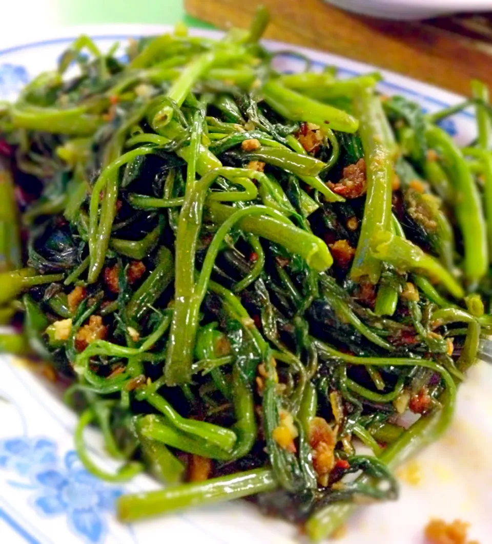 Sambal kangkong@New Ubin seafood|coxiella24さん