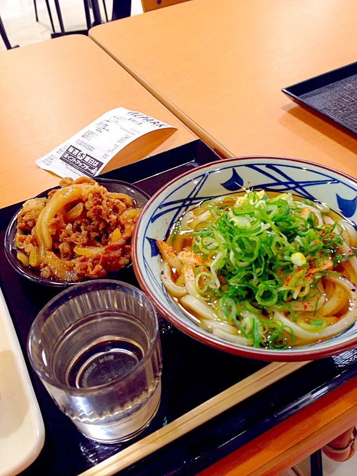 丸亀製麺 肉盛り かけで。|ゆうこさん