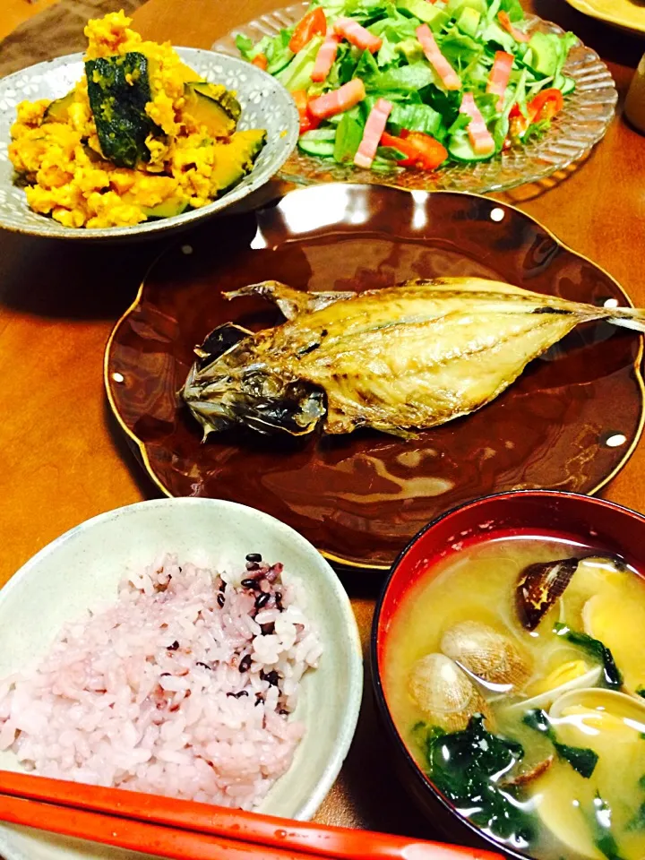 アジの開き定食|さっちゃんさん