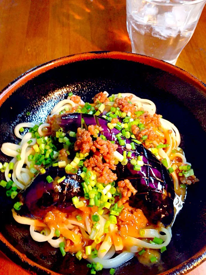 揚げ茄子の冷やし坦々麺|ちなみんさん