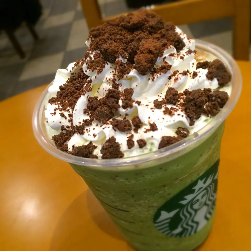 Chocolate Brownie Matcha Frappuccino|hirotomoさん