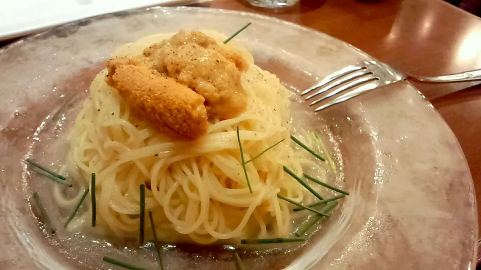 海水うにの冷製パスタ☆|かおりんさん