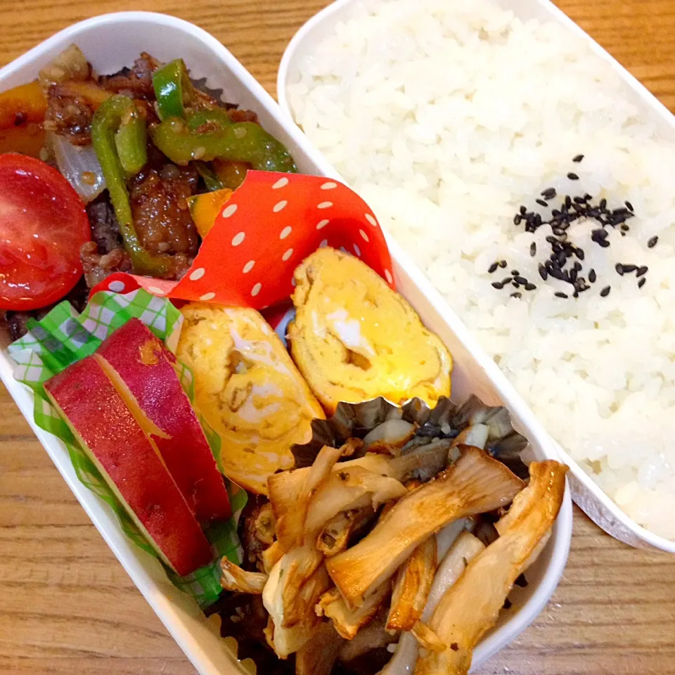 Snapdishの料理写真:旦那弁当 08.11.2014|みっちょさん