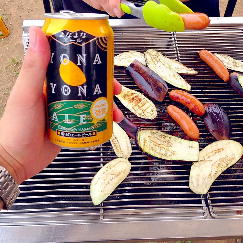 長男のBBQとよなよな|まるまさん