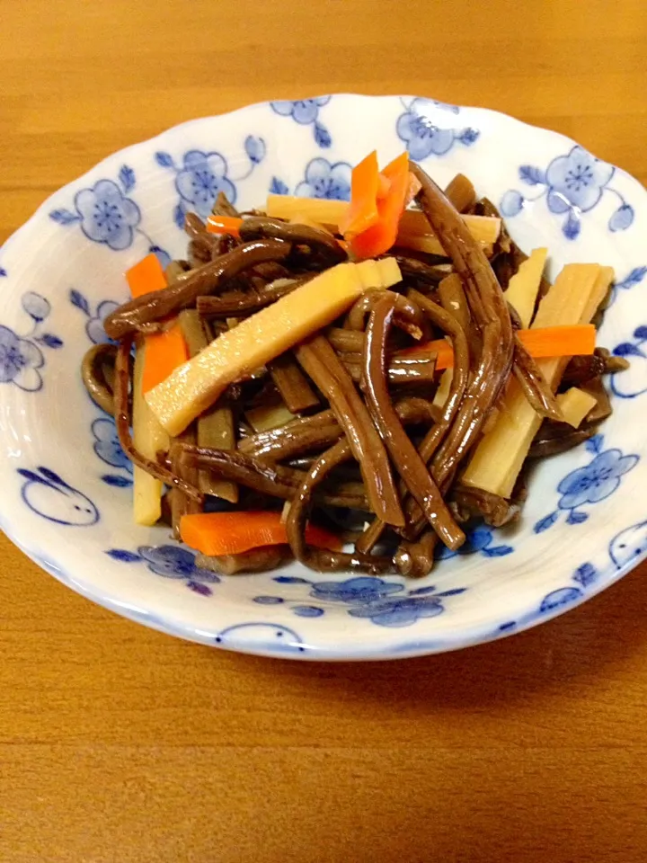 ぜんまいの炒め煮🍚|まいりさん