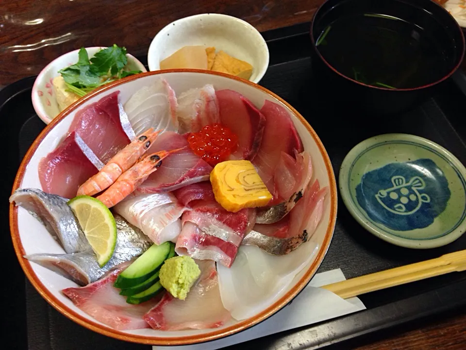 海鮮丼定食！|さほこさん