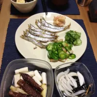 Snapdishの料理写真:ししゃも定食|はたあやこさん