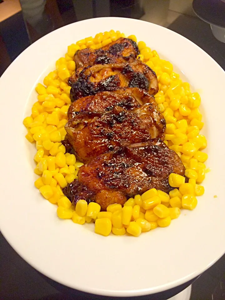 Kalbi Chicken with Buttered Corn|Maan Bautistaさん