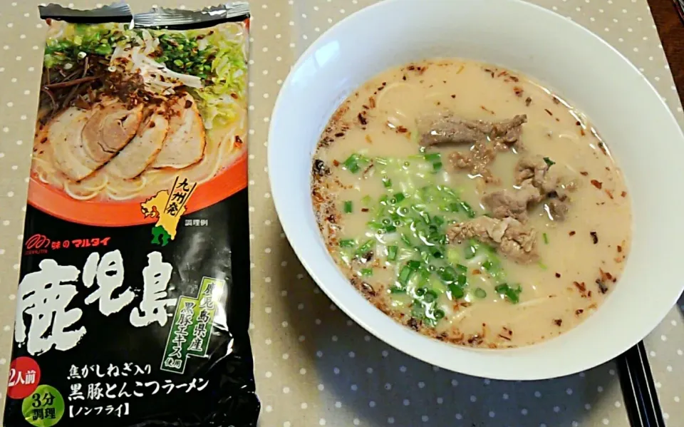 鹿児島　黒豚トンコツラーメン|哲さん