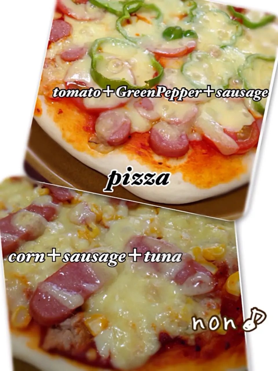 パン屋さんのふわふわ生地ピザ🍕が食べたかったから♪( ´▽｀)|nonさん