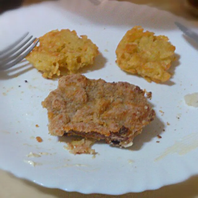 Snapdishの料理写真:#reibenkuchen #milanesa|Leo Defeoさん