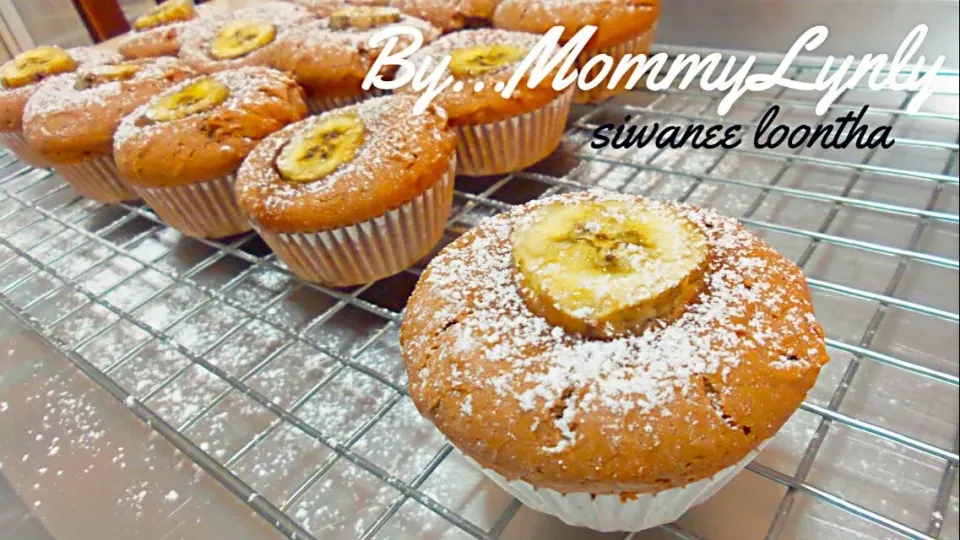 choco banana muffin|siwanee loonthaさん