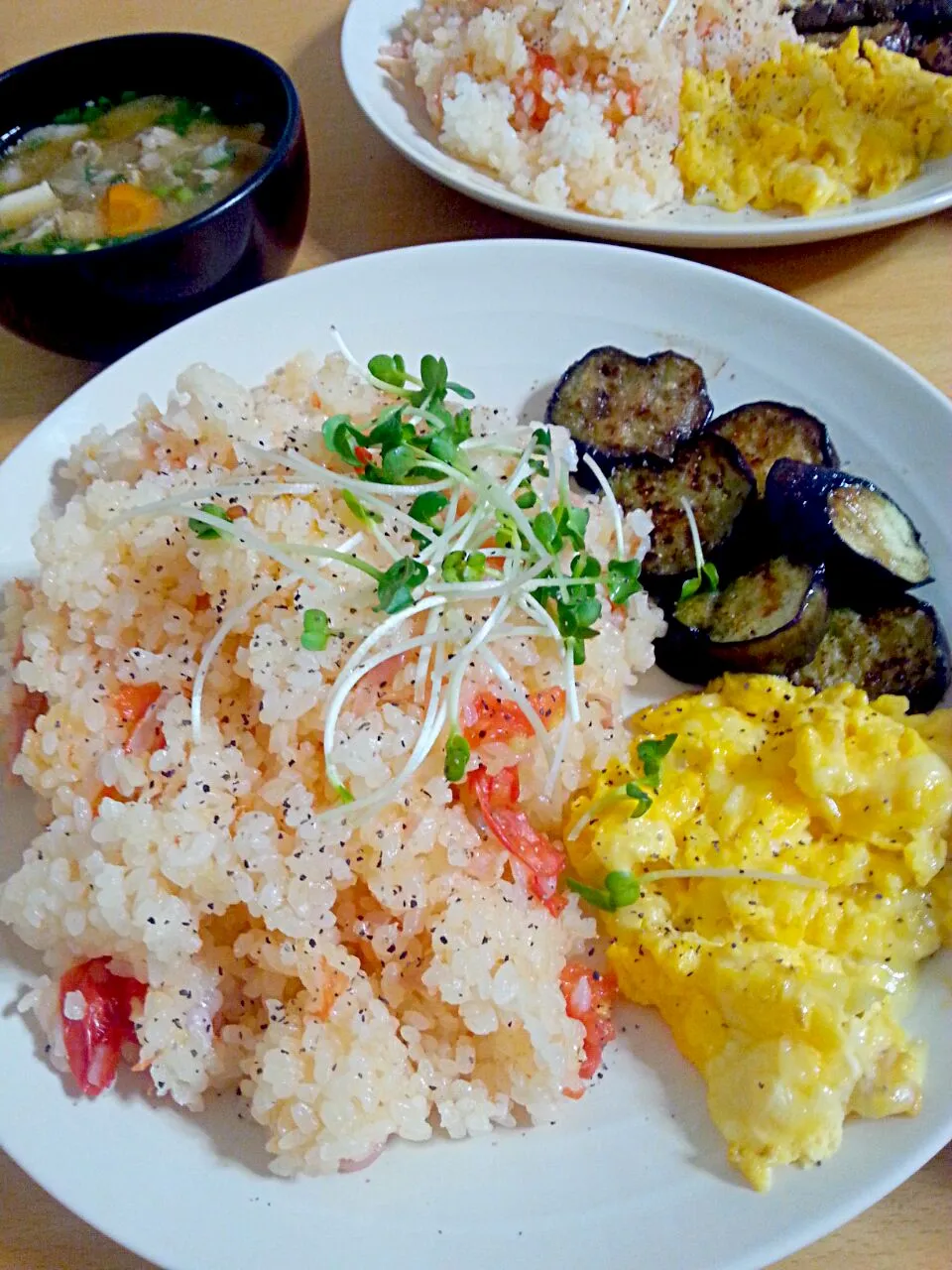 トマト丸ごとご飯|ひじきさん