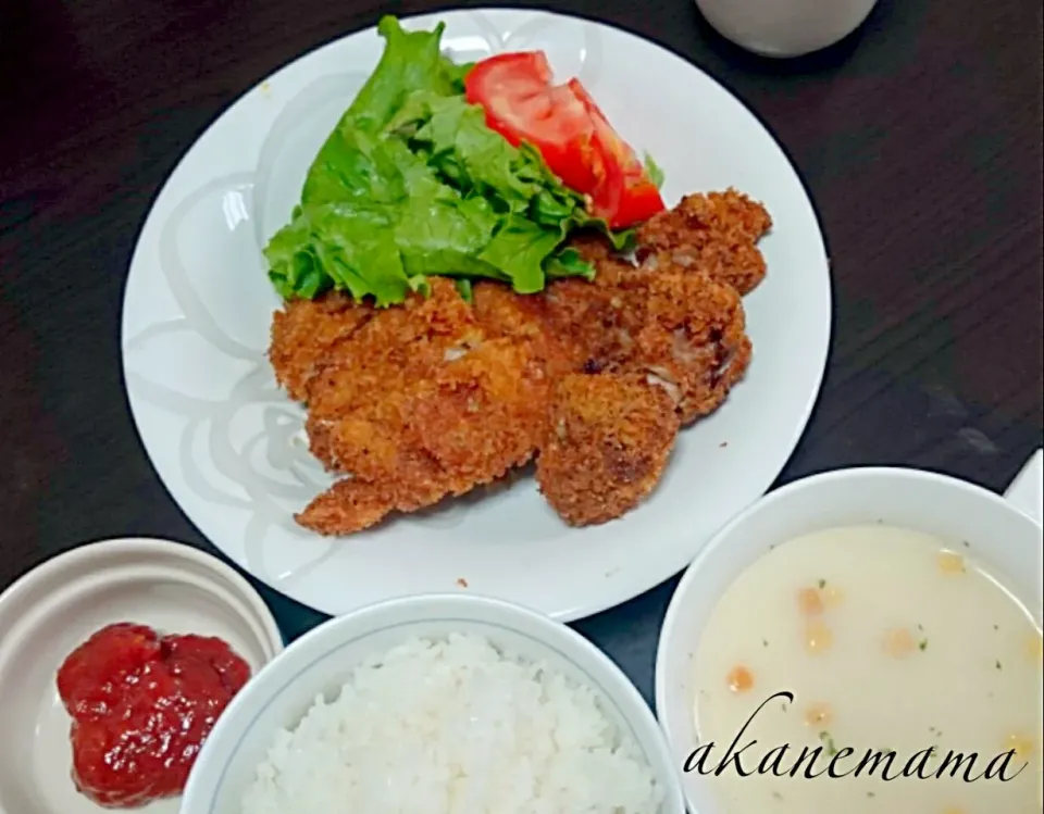 チキンカツ定食|akaneさん