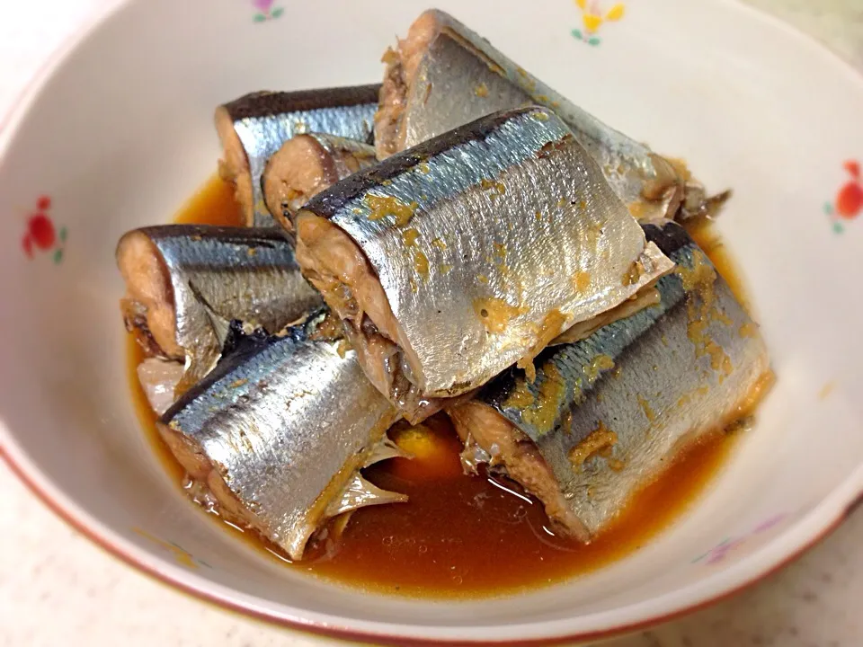 骨ごと食べられちゃうサンマ煮|ぴのさん