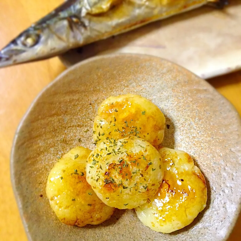 秋刀魚とじゃがいももち|Junさん