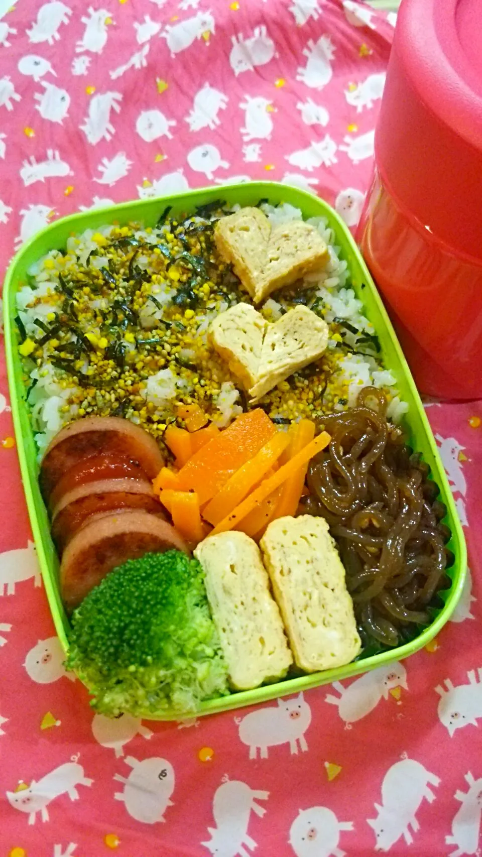 Snapdishの料理写真:旦那はん弁当♡|みっつさん