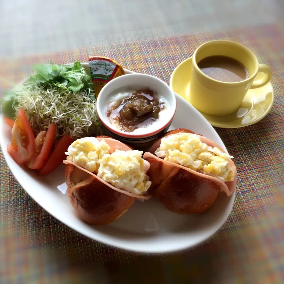 今日の朝ごはん|ぺんぎんさん