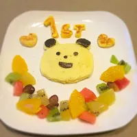 Joe's 1st birthday|pecheさん