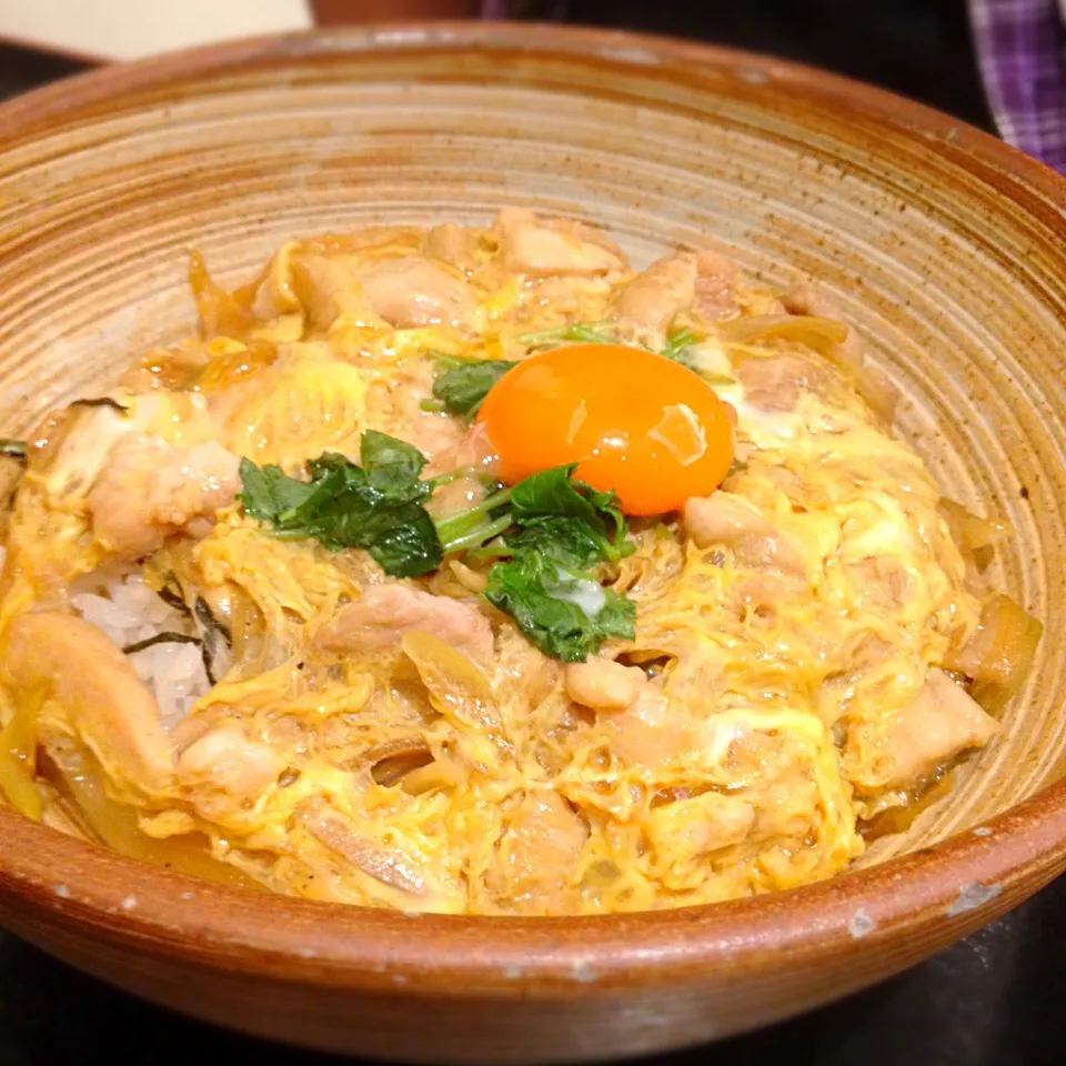 つくば鶏と奥久慈卵の黄金親子丼|ヒロリンさん