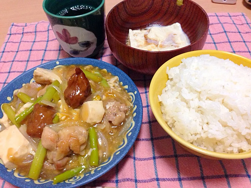 具だくさん餡かけ、湯葉(´･Д･)」|みらっこ˚﹢はたち!!は26になりましたさん