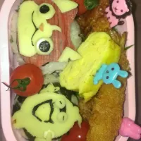 Snapdishの料理写真:妖怪ウォッチ　キャラ弁|まいさん