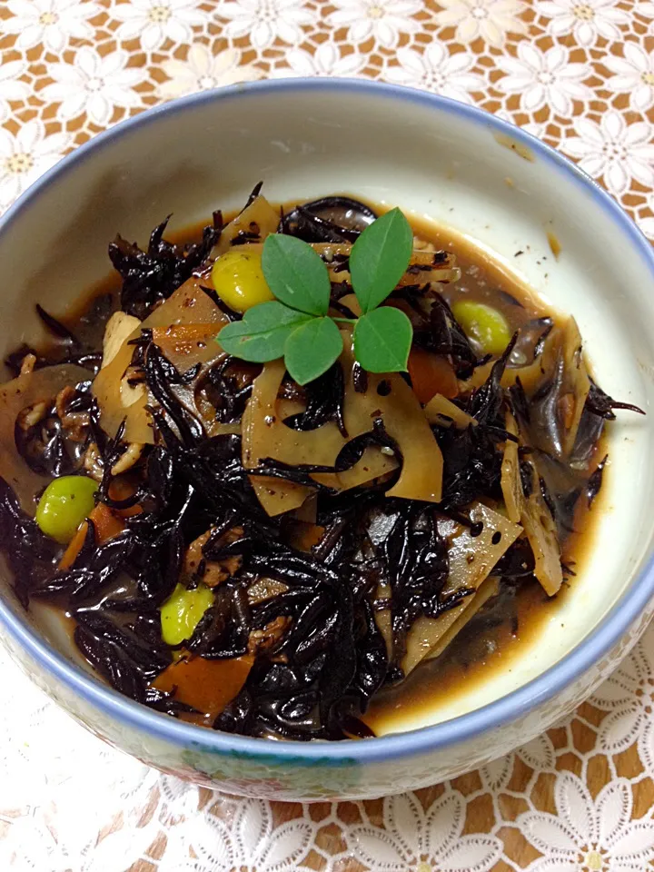 ヒジキと蓮根の炒め煮〜|カフェアジアンさん