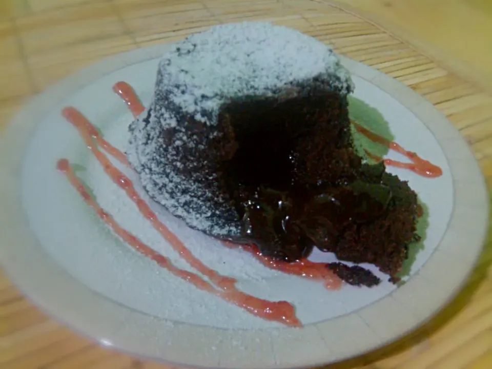 molten lava cake|cancerina pandanさん