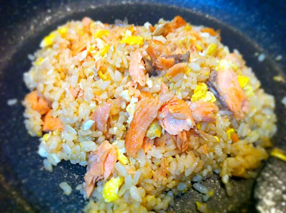 Fried rice with Salmon Teriyaki|Marinさん