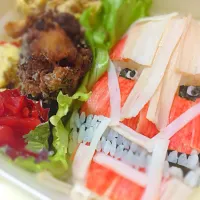 Snapdishの料理写真:進撃のかにかま弁当♡