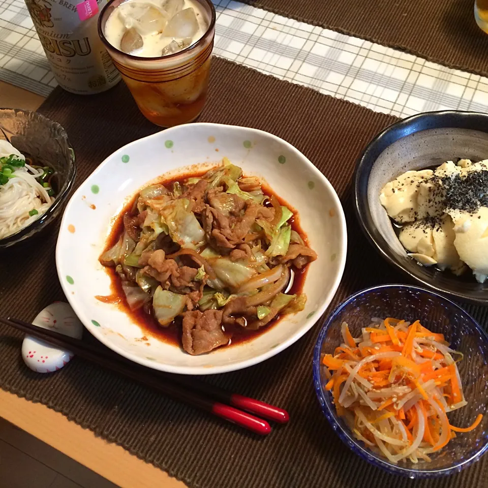 昨日の晩ご飯|こずこずさん